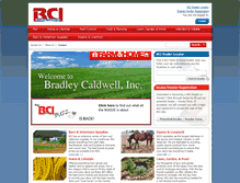 Tablet Screenshot of bradleycaldwell.com